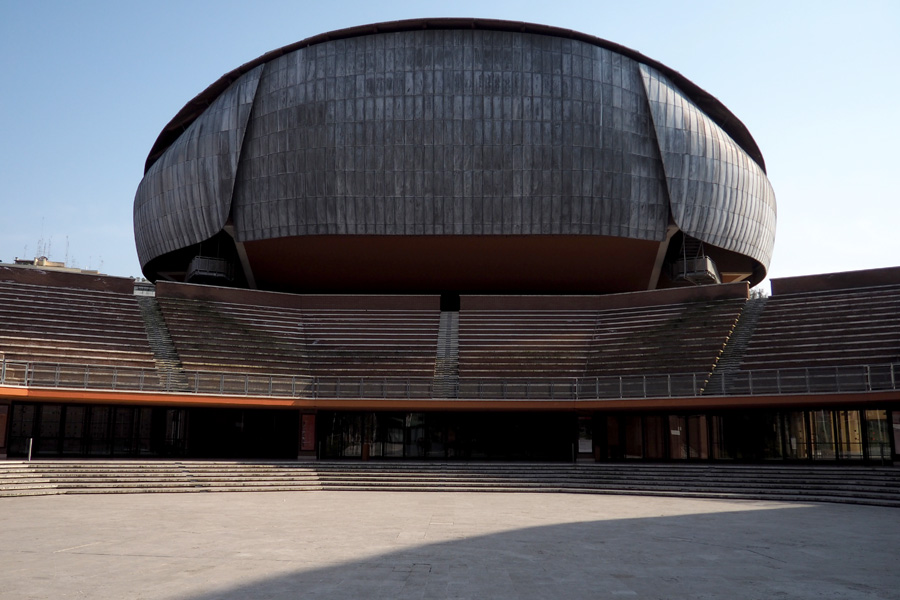 One of the Three venues at Auditorium Parco Del Musica by Renzo Piano
