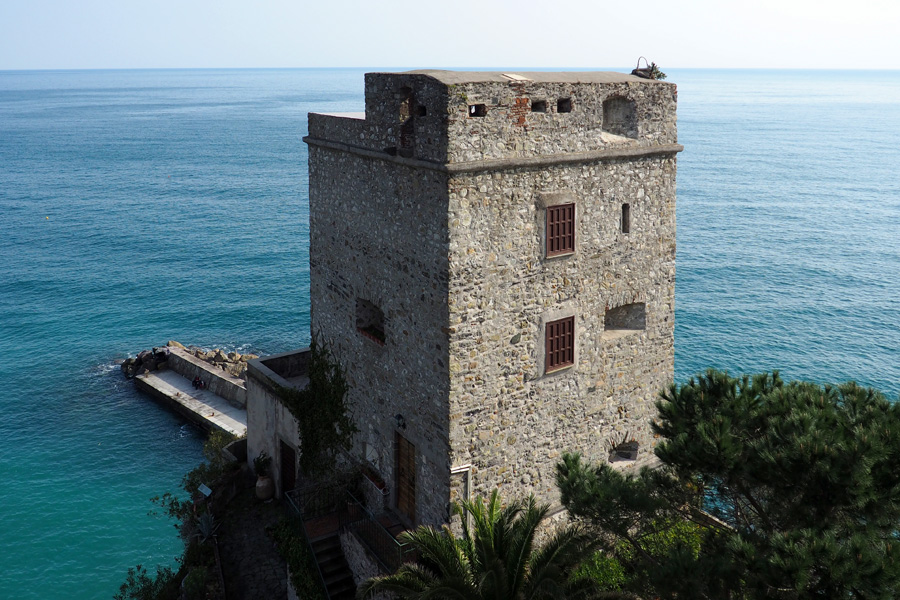 The Monterosso Castle - now a private residence